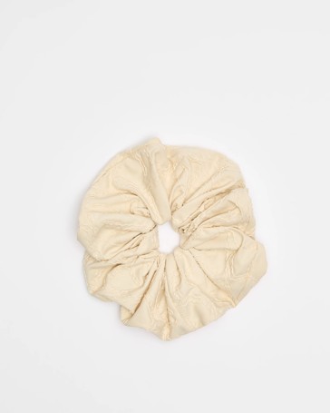 Large Stitch Detail Scrunchie