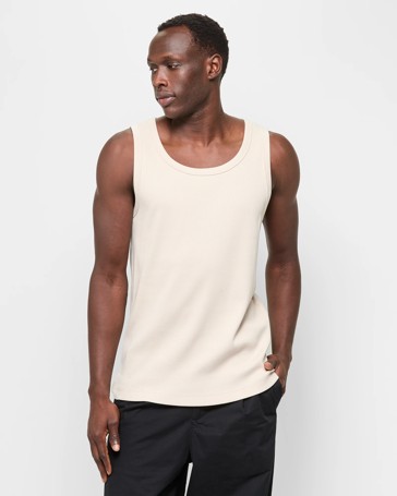 Australian Cotton Rib Tank Top - Commons