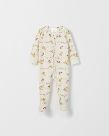 Guess How Much I Love You Organic Cotton Baby Zip Coverall