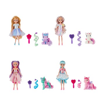 4 Piece Fashion Fantasy Doll, Assorted - Anko