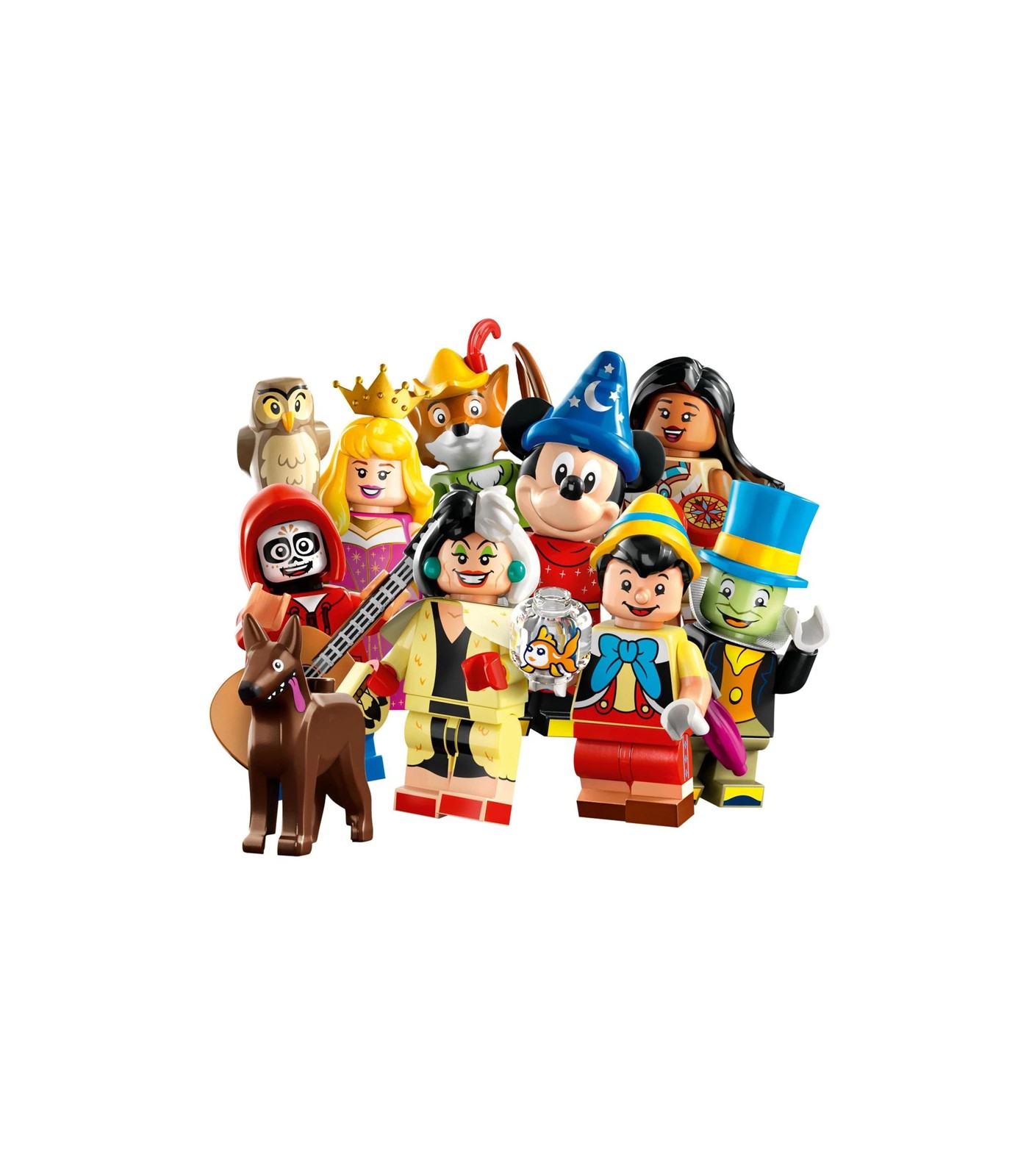 New LEGO Minifigures Featuring Iconic Disney Characters Debut in May