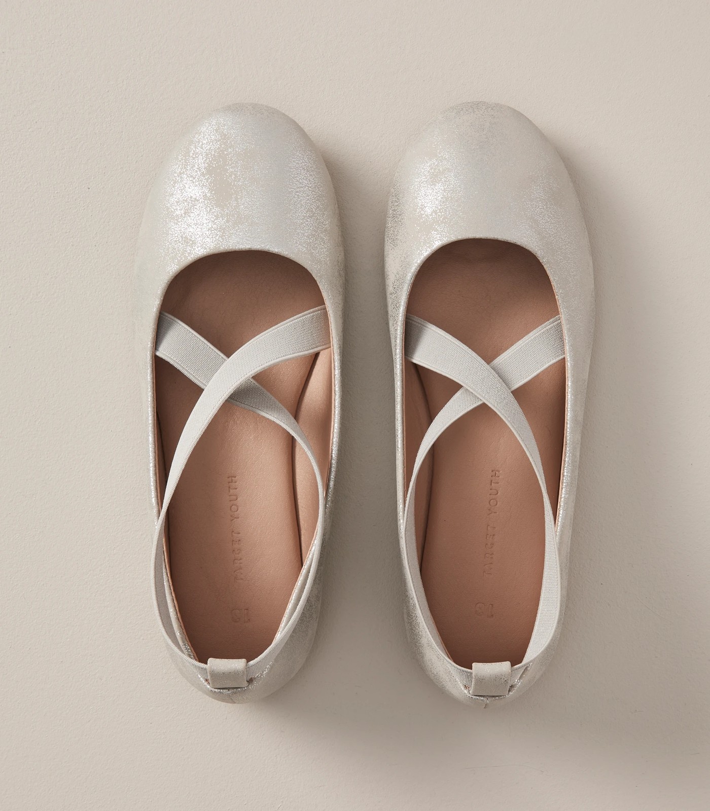 Target best sale silver flats