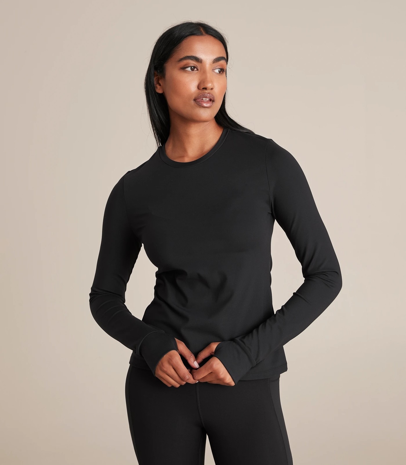 Long sleeve running deals top with thumb holes