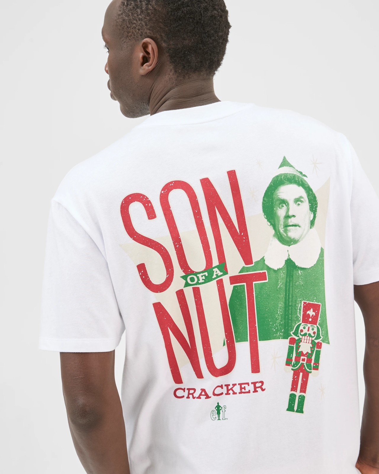 Australian Cotton Licensed Elf Son Of A Nut Christmas T-Shirt 4 of 5