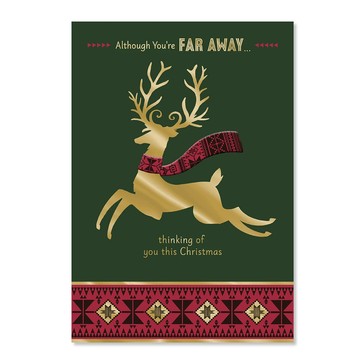 Hallmark Christmas Card - Reindeer