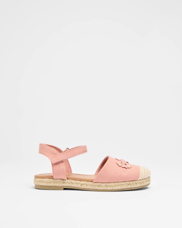 Girls Junior Flower Espadrille Sandal