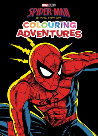 Marvel Studios Spider-Man Brand New Day: Colouring Adventures - Book