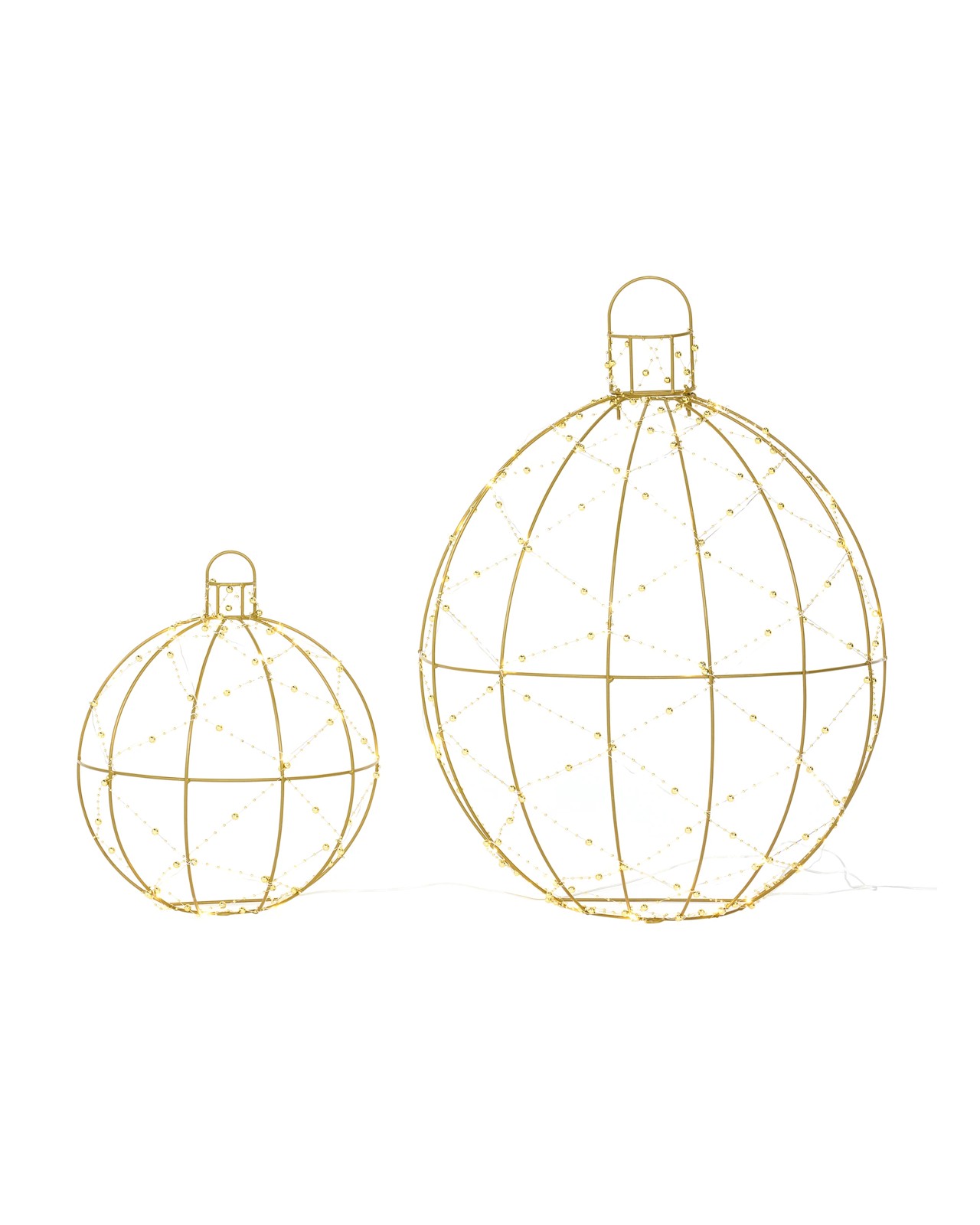 Anko 2 Pack Solar Powered LED Light Up Baubles 2 of 6