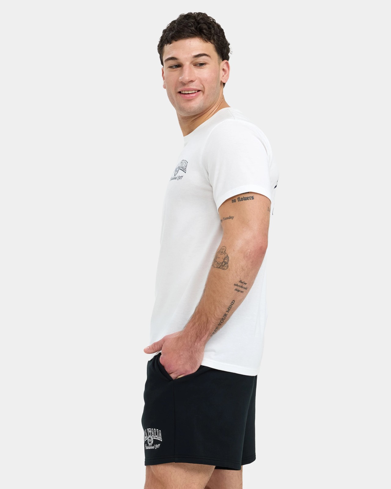 Fila Carlo Graphic T-Shirt - Washed White 2 of 5