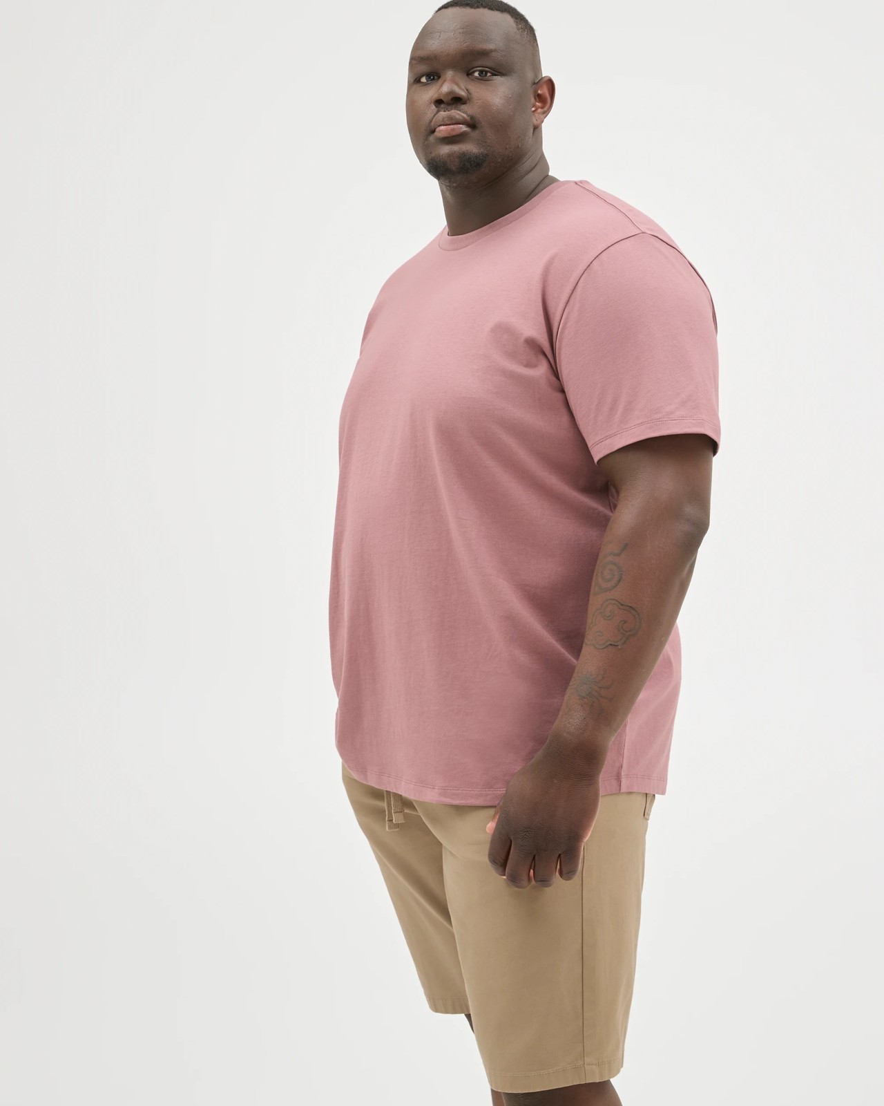 Plus Size Australian Cotton Crew T-Shirt 4 of 6