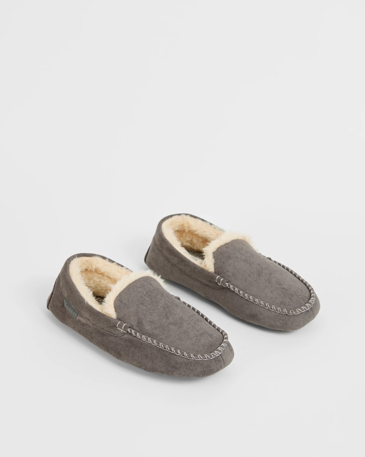 Mens Moccasin Slippers 3 of 3