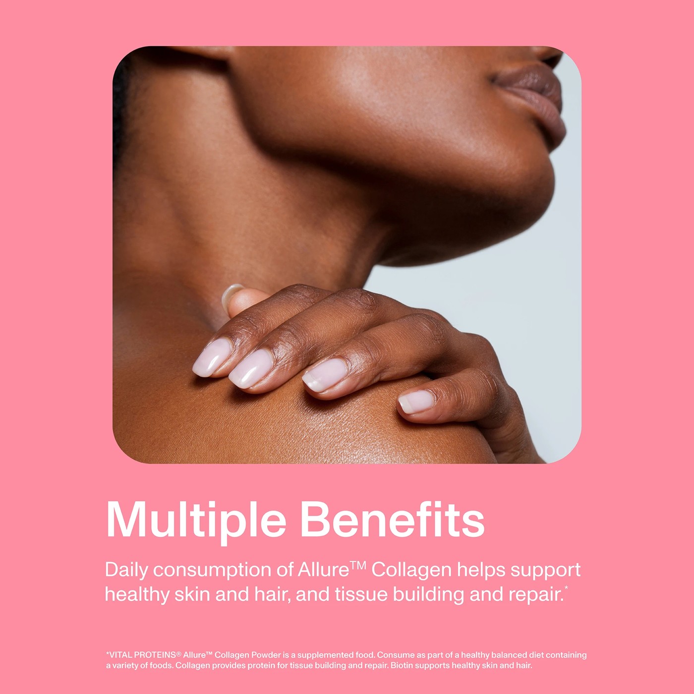 Vital Proteins Allure Collagen Powder 271g - Strawberry-Lemon Flavour 6 of 6