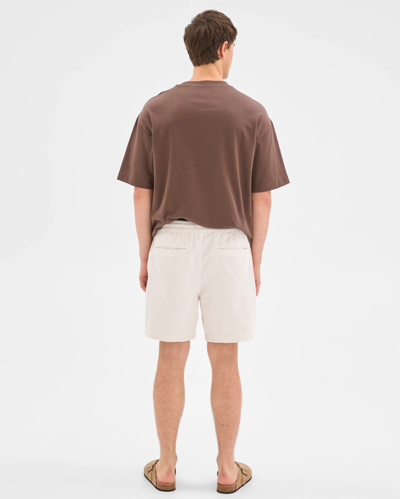 Commons Corduroy Shorts - Washed White 6 of 6