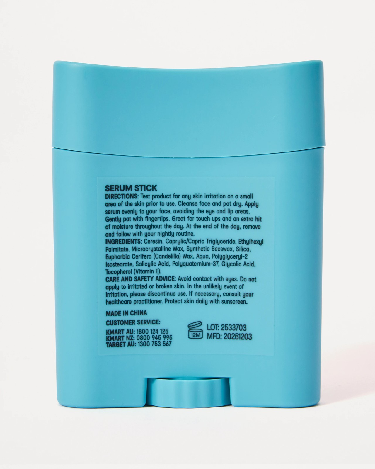 OXX Skincare Breakout Serum Stick 20g - AHA and BHA 3 of 6