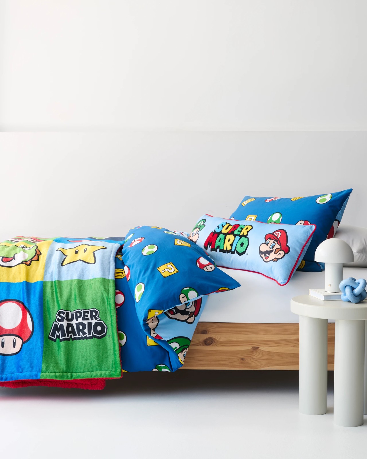 Super Mario Cotton Kids Quilt Cover Set 2 of 5