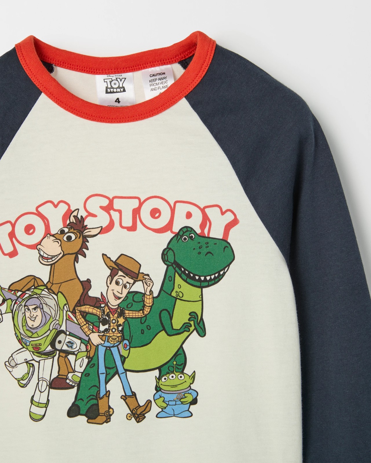 Disney Organic Cotton Younger Boys Jersey/Waffle Pyjama Set 6 of 6