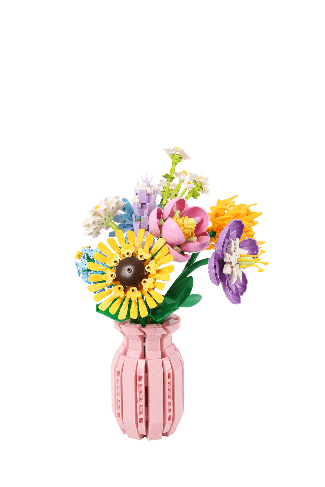 1312 Piece Mini Blocks Flower Series: Flower Vase 3 of 6