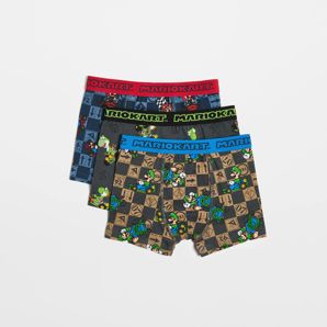 Mario Kart Younger Boys Trunks 3 Pack product image