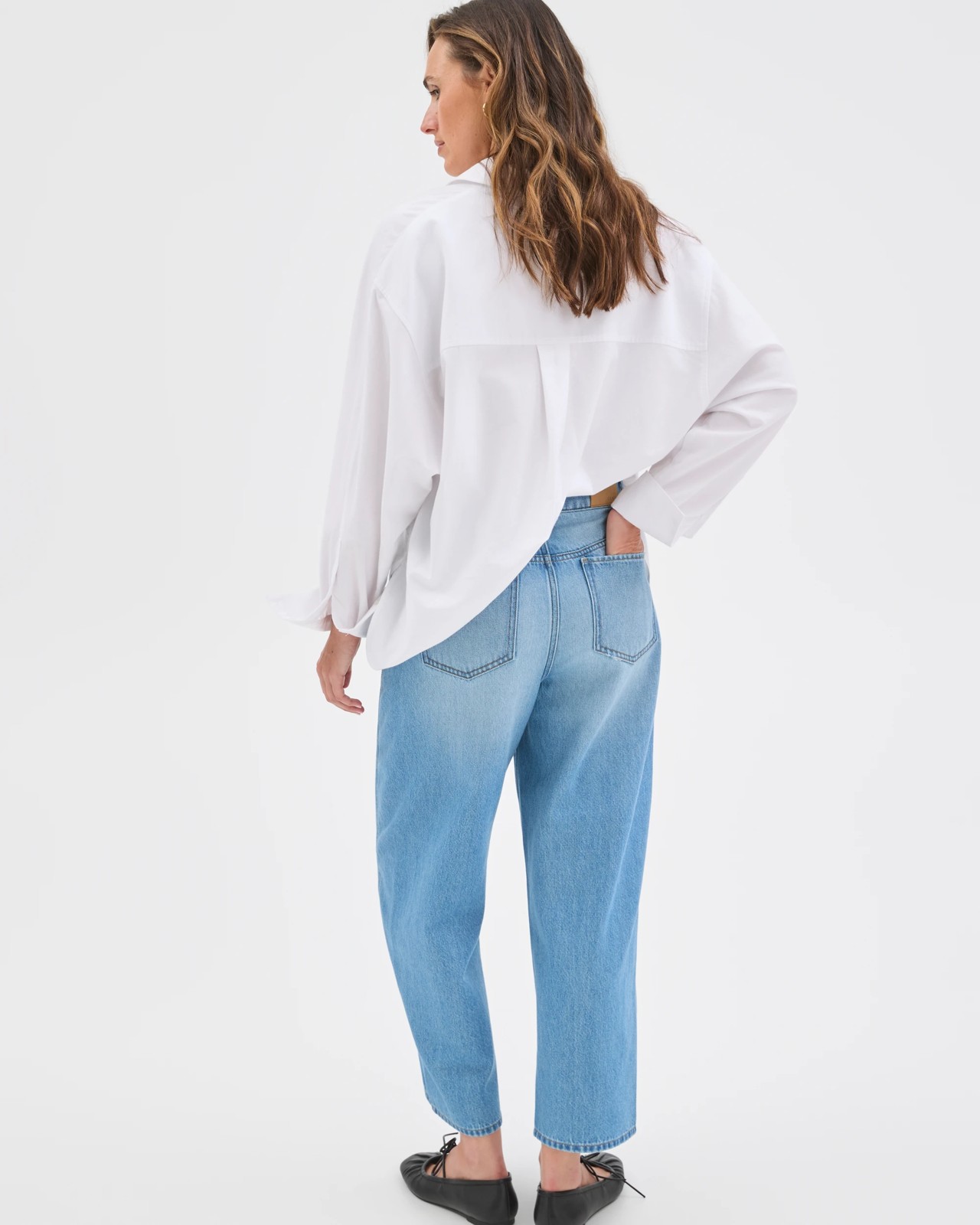 Harper Barrel Leg Denim Jeans 6 of 6