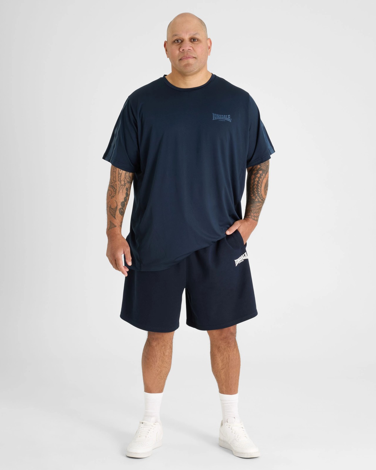 Lonsdale London Plus Size Double Knit Shorts 5 of 5