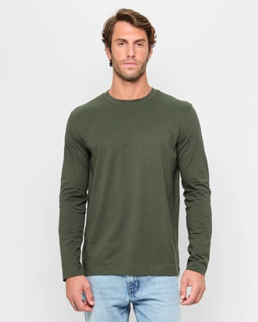 Australian Cotton Long Sleeve T-Shirt