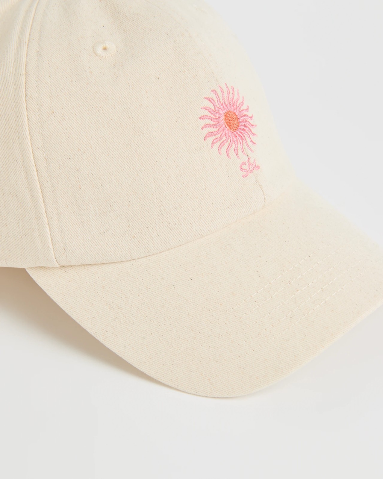 Canvas Embroidered Cap 2 of 3