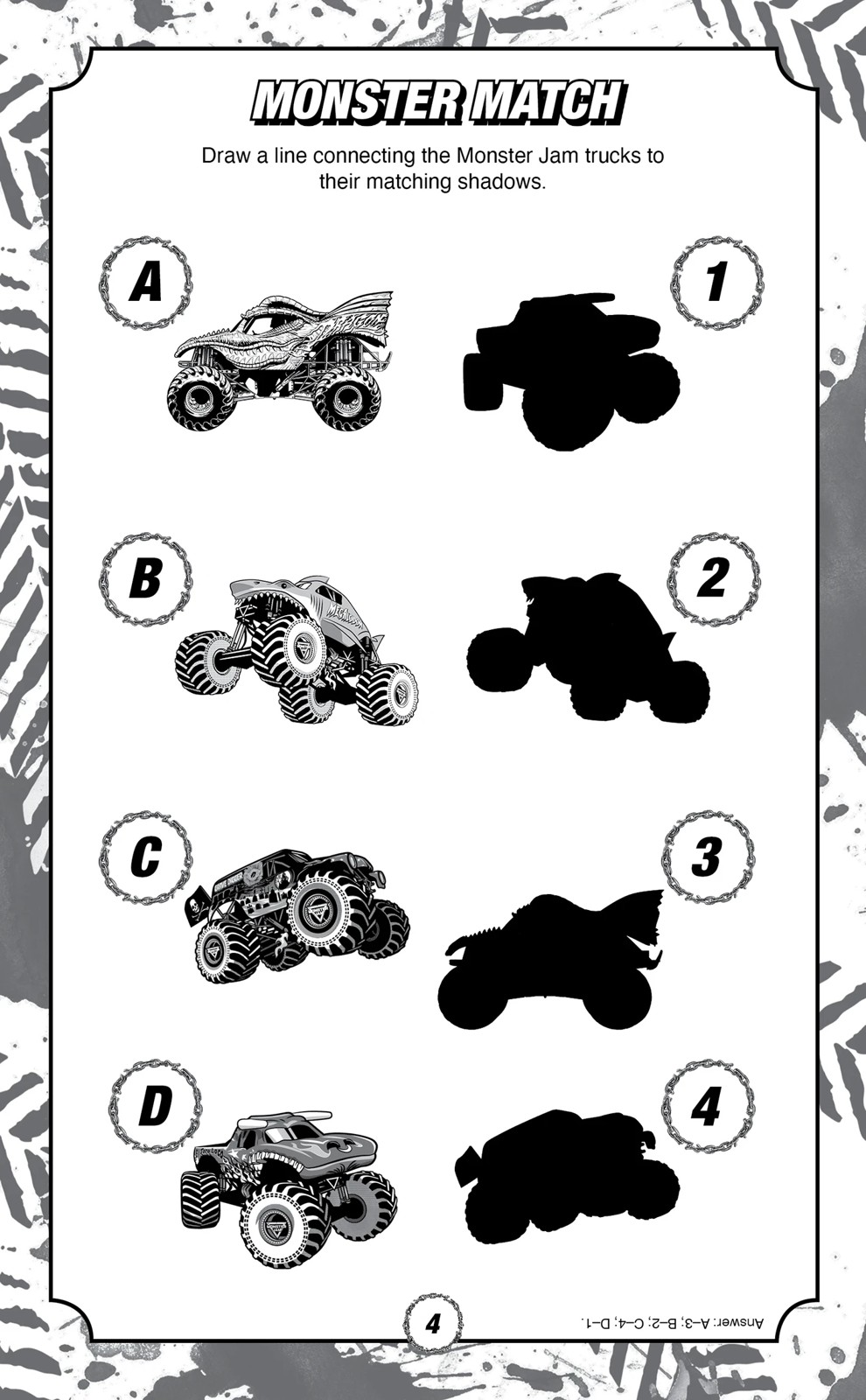 Monster Jam Activity Pack - Book 5 of 6