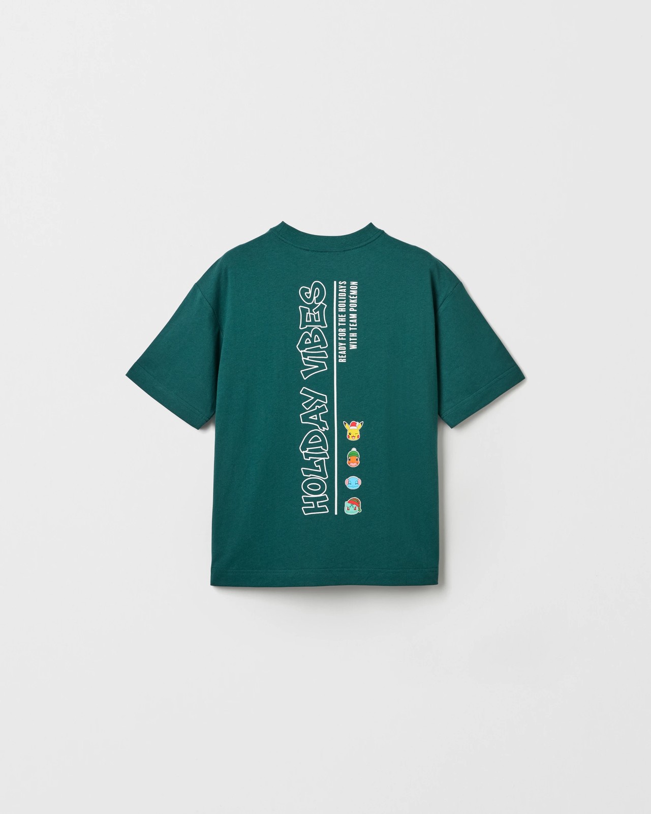 Licensed Pokemon Australian Cotton Oversized Christmas T-Shirt 3 of 4