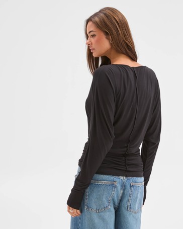 Lily Loves Long Dolman Sleeve Top