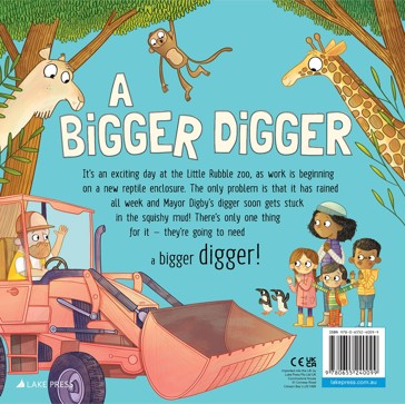 A Bigger Digger by Em Bruce - Book