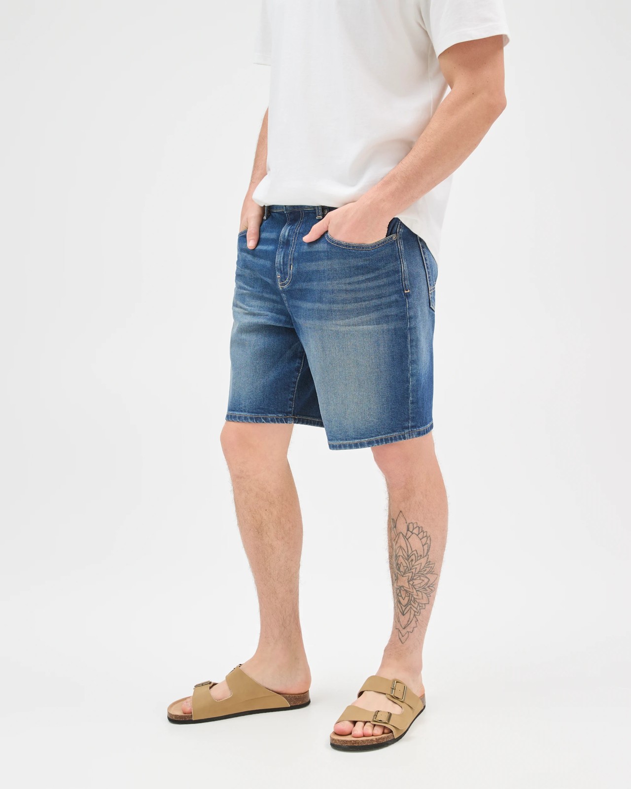 Denim Shorts - Deep Indigo 3 of 5