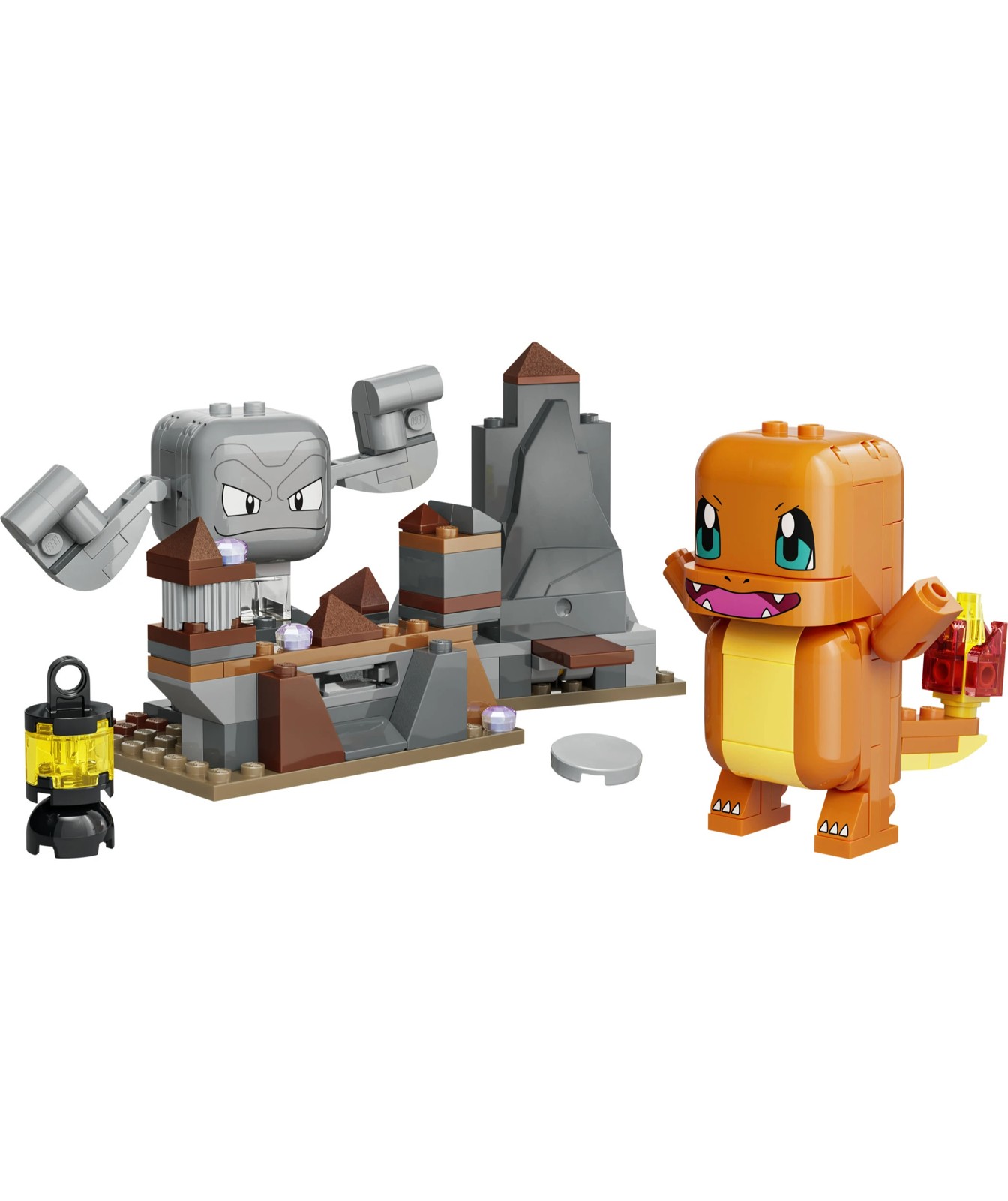 Pre-Order LEGO® Pokemon SMART Play: Charmander and Geodude's Cavern Clash 72157 2 of 6
