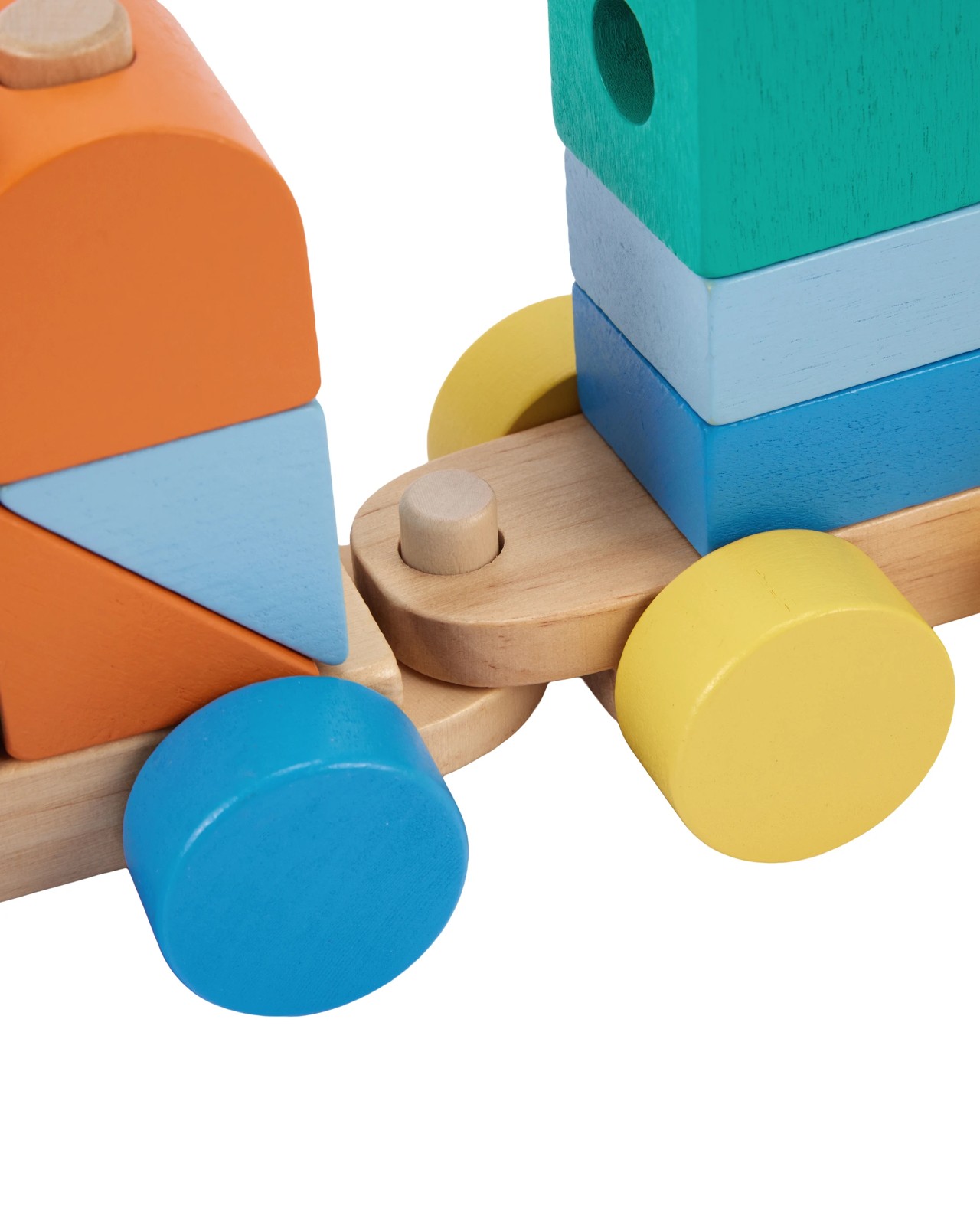 Anko Wooden Block Train Playset 4 of 6