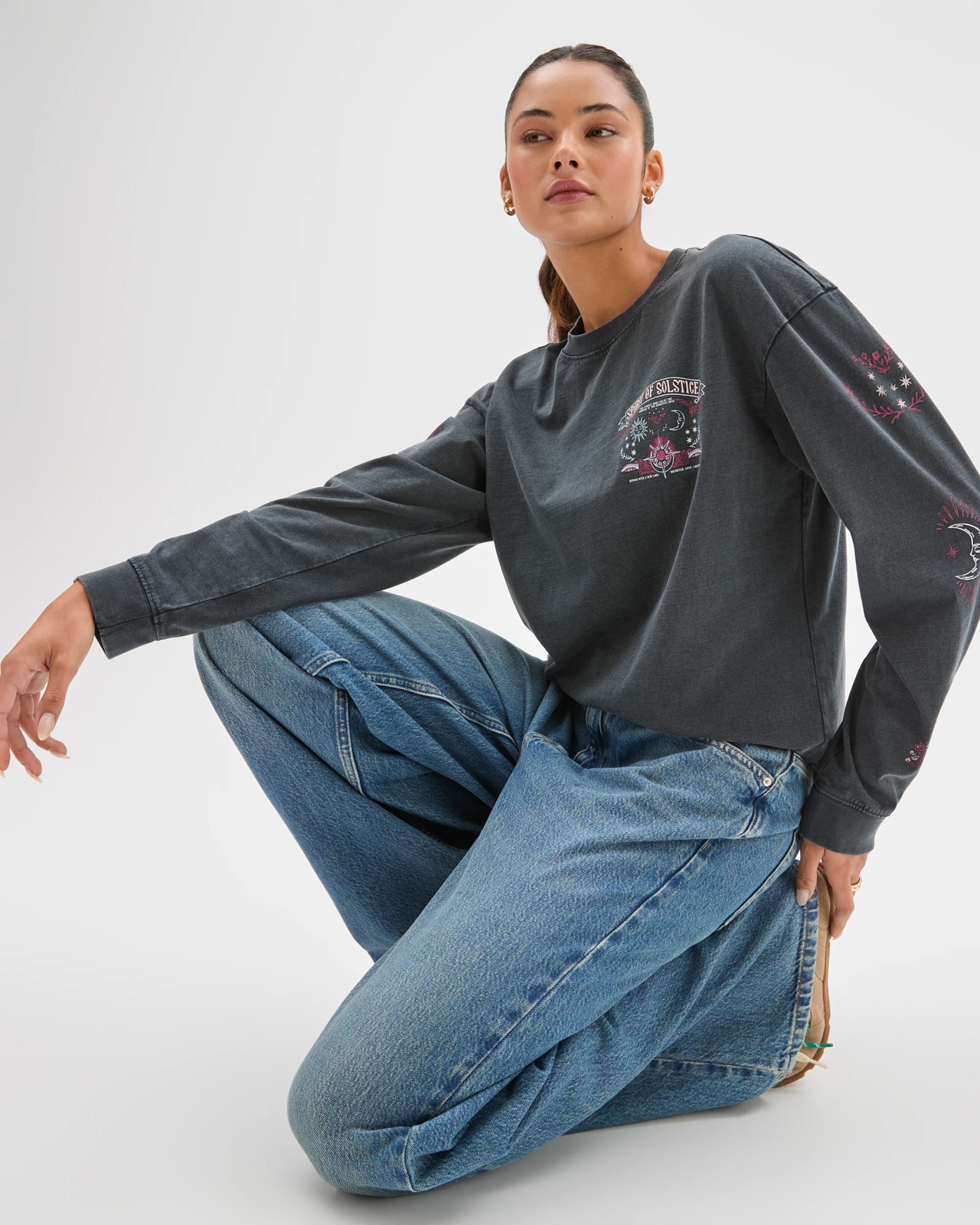 Lily Loves Relaxed Long Sleeve T-Shirt 5 of 5