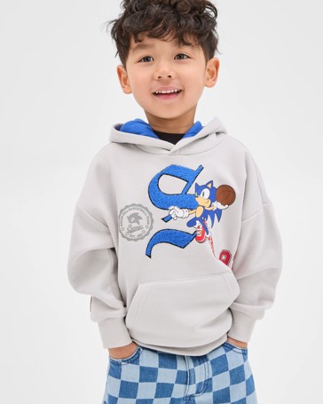 Sonic The Hedgehog Australian Cotton Blend Oversized Hoodie