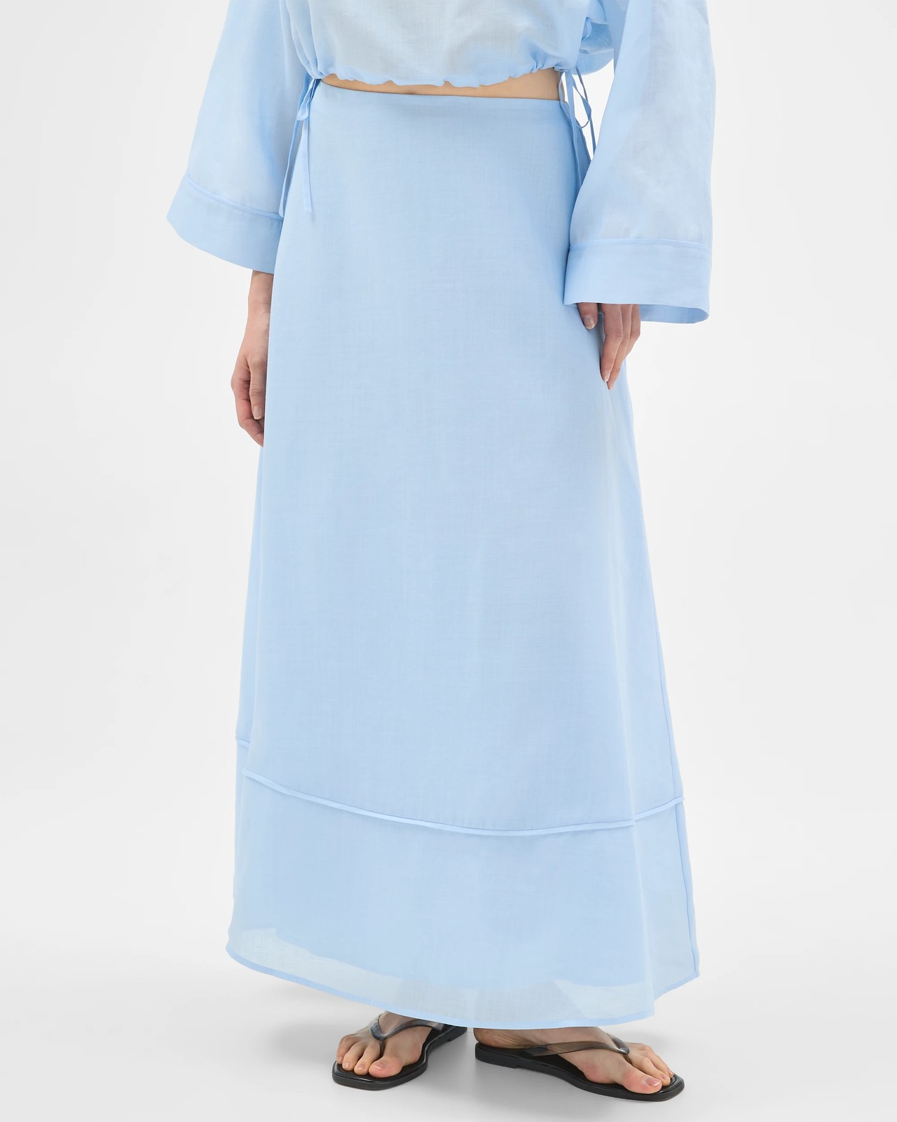 Lily Loves Maxi Skirt - Coastal Blue 3 of 6
