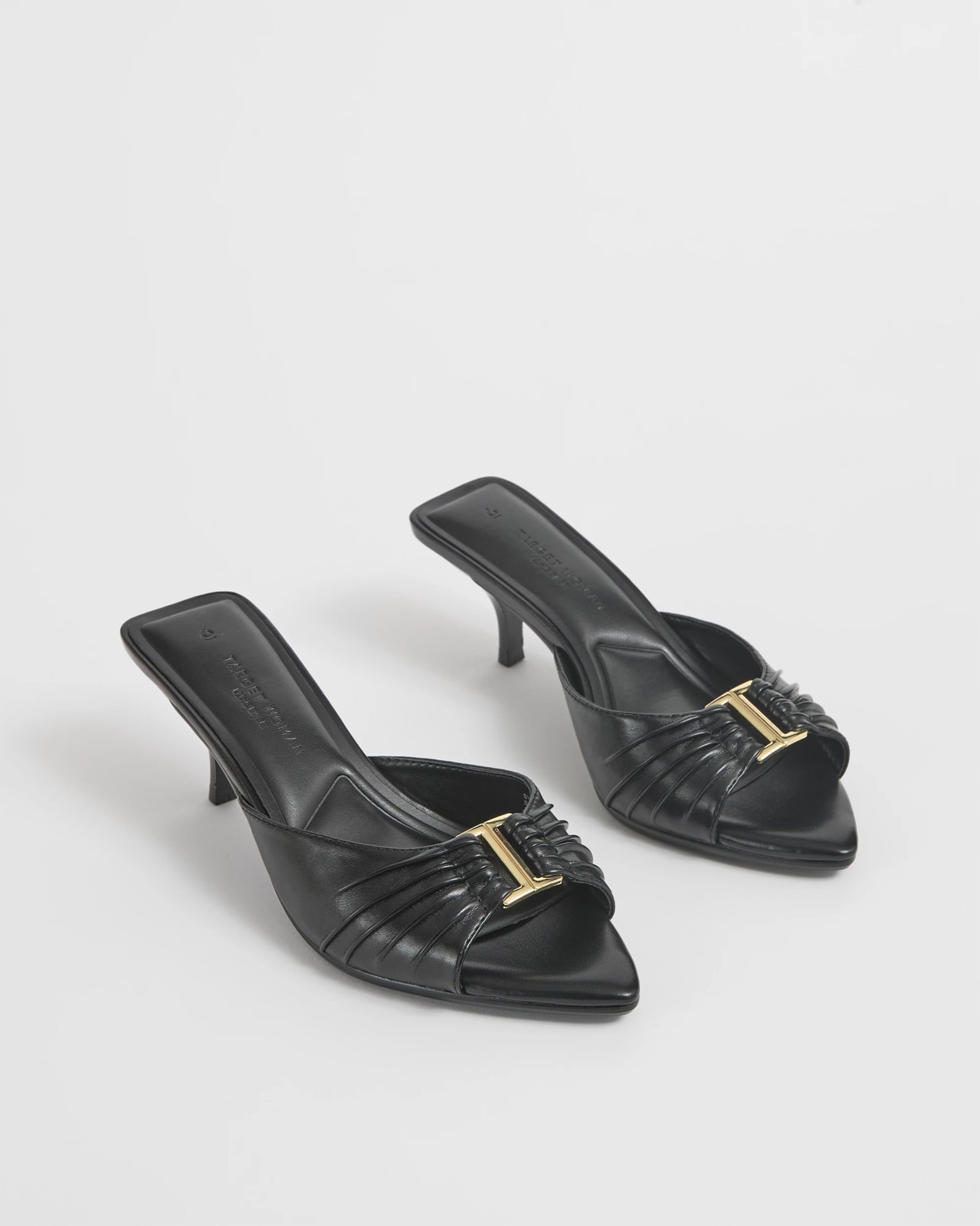 Lila Party Stiletto Heels - Black 2 of 3