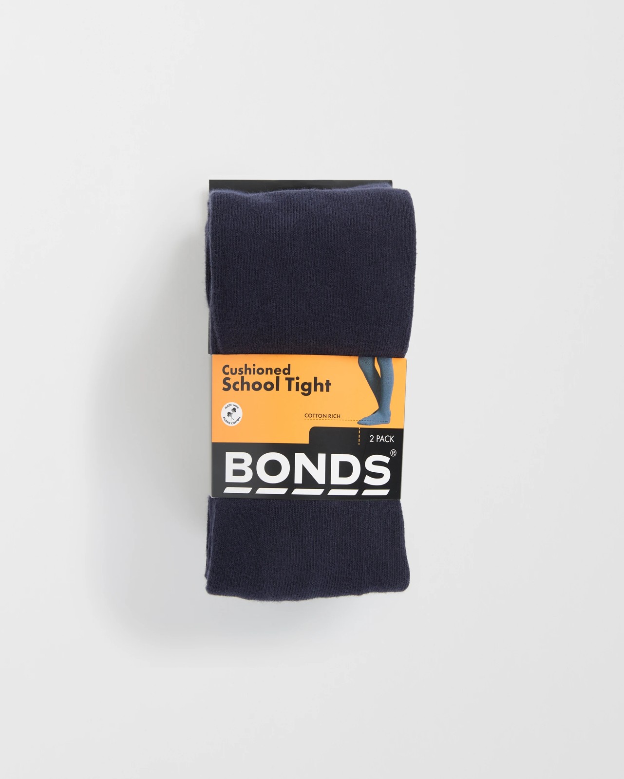 Bonds Cushioned School Tights 2 Pack 6 of 6