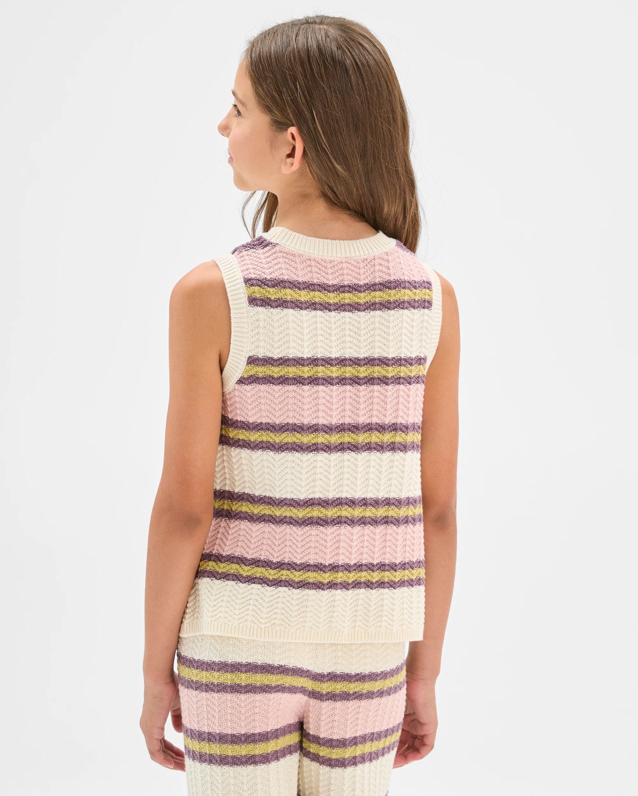 Australian Cotton Crochet Knit Tank Top 5 of 5