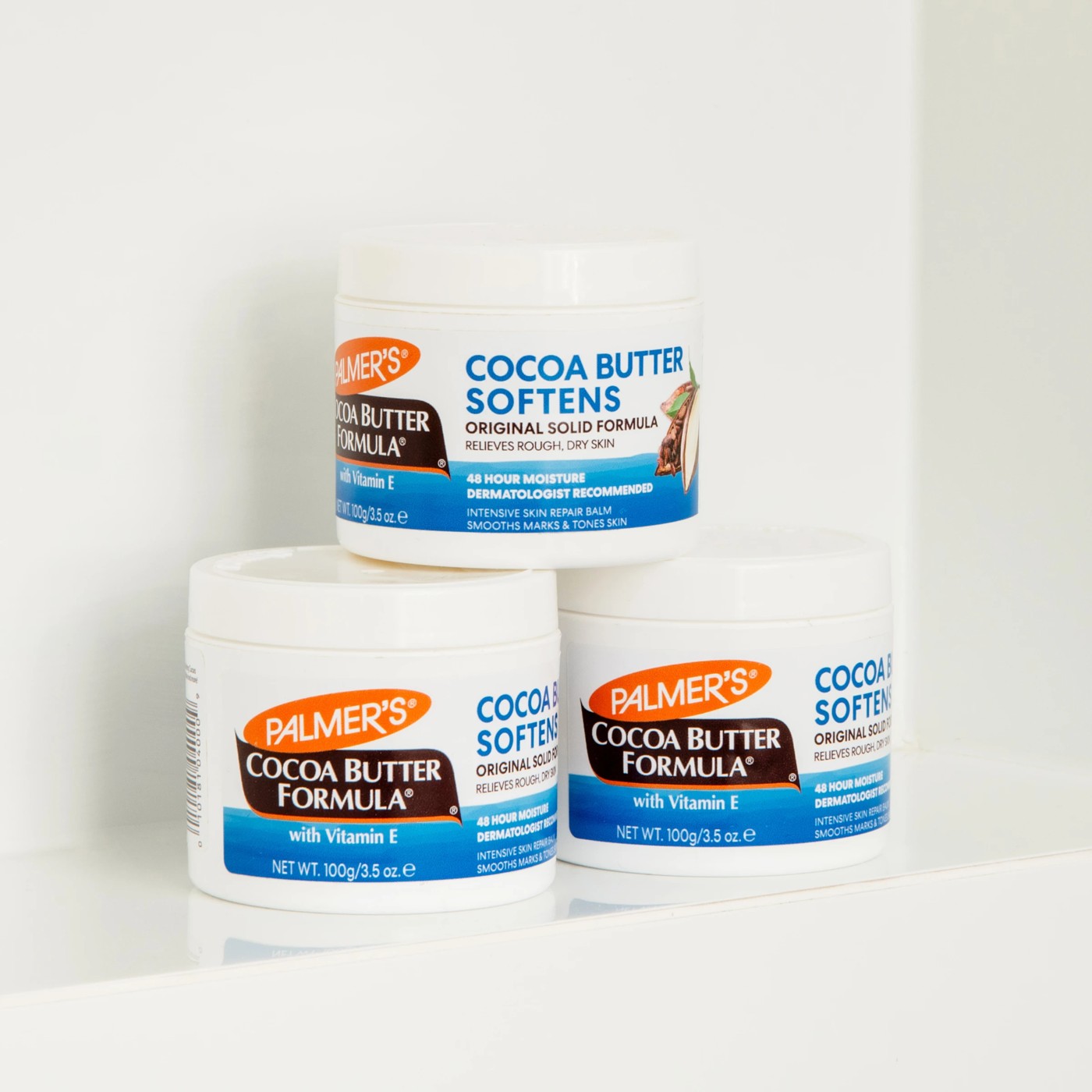 Palmer's Cocoa Butter Solid Formula Jar 100g - Vitamin E 3 of 4