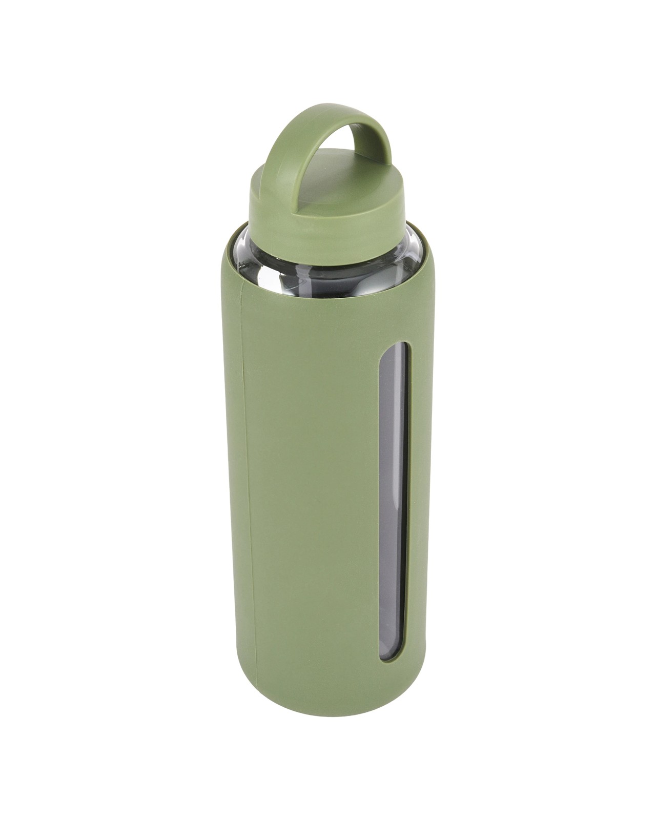 Anko 1L Glass Drink Bottle with Silicone Wrap -  Green 3 of 5