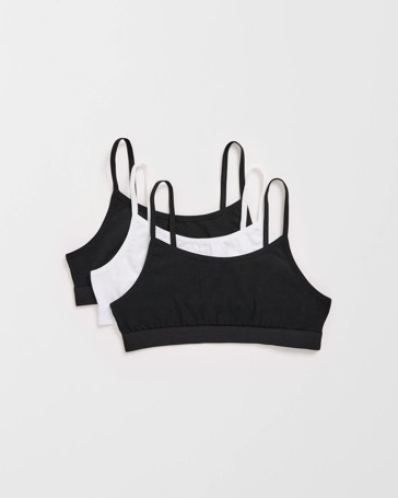 Maxx Australian Cotton Blend 3 Pack Big Girls Adjustable Crops