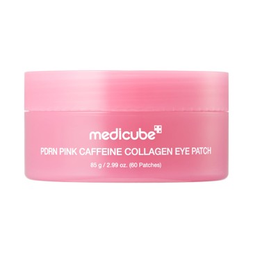 60 Pack Medicube PDRN Pink Caffeine Collagen Eye Patches 85g