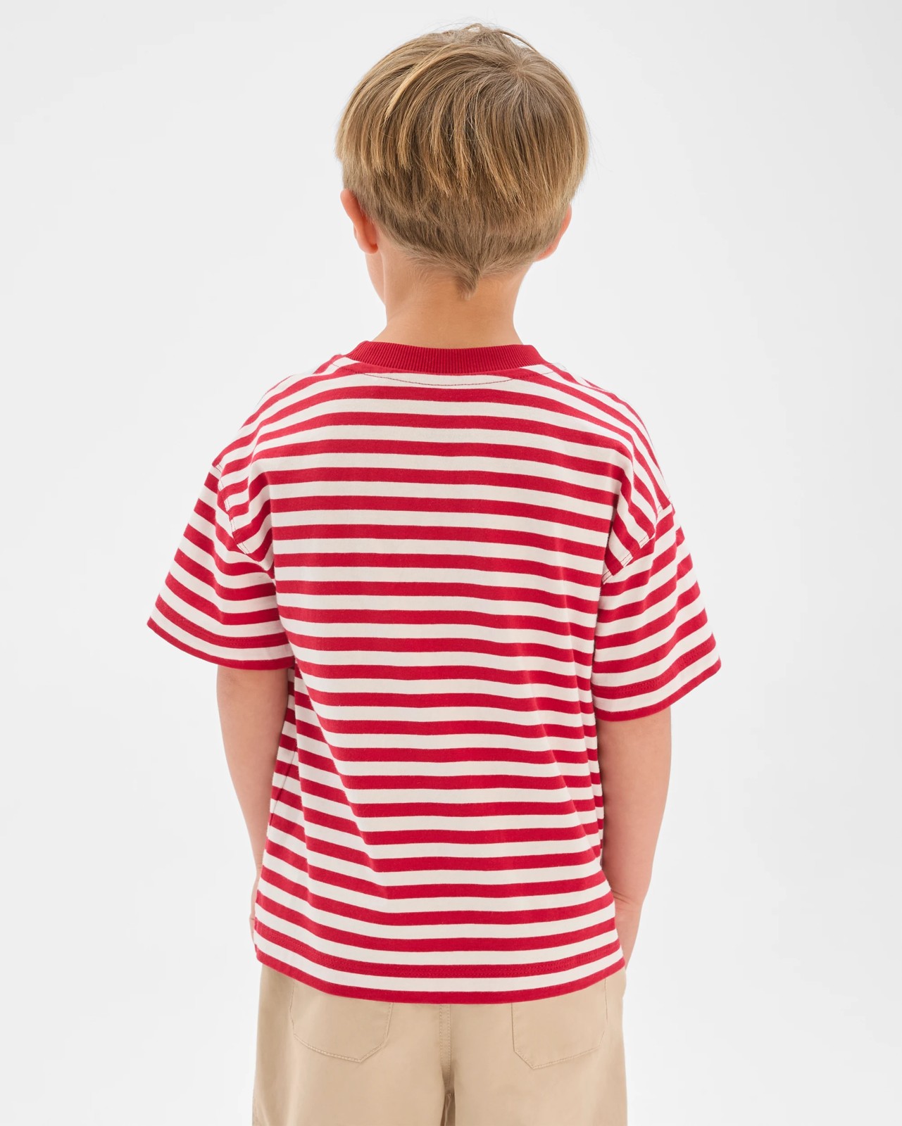 Australian Cotton Oversized Christmas T-Shirt - Red 4 of 6