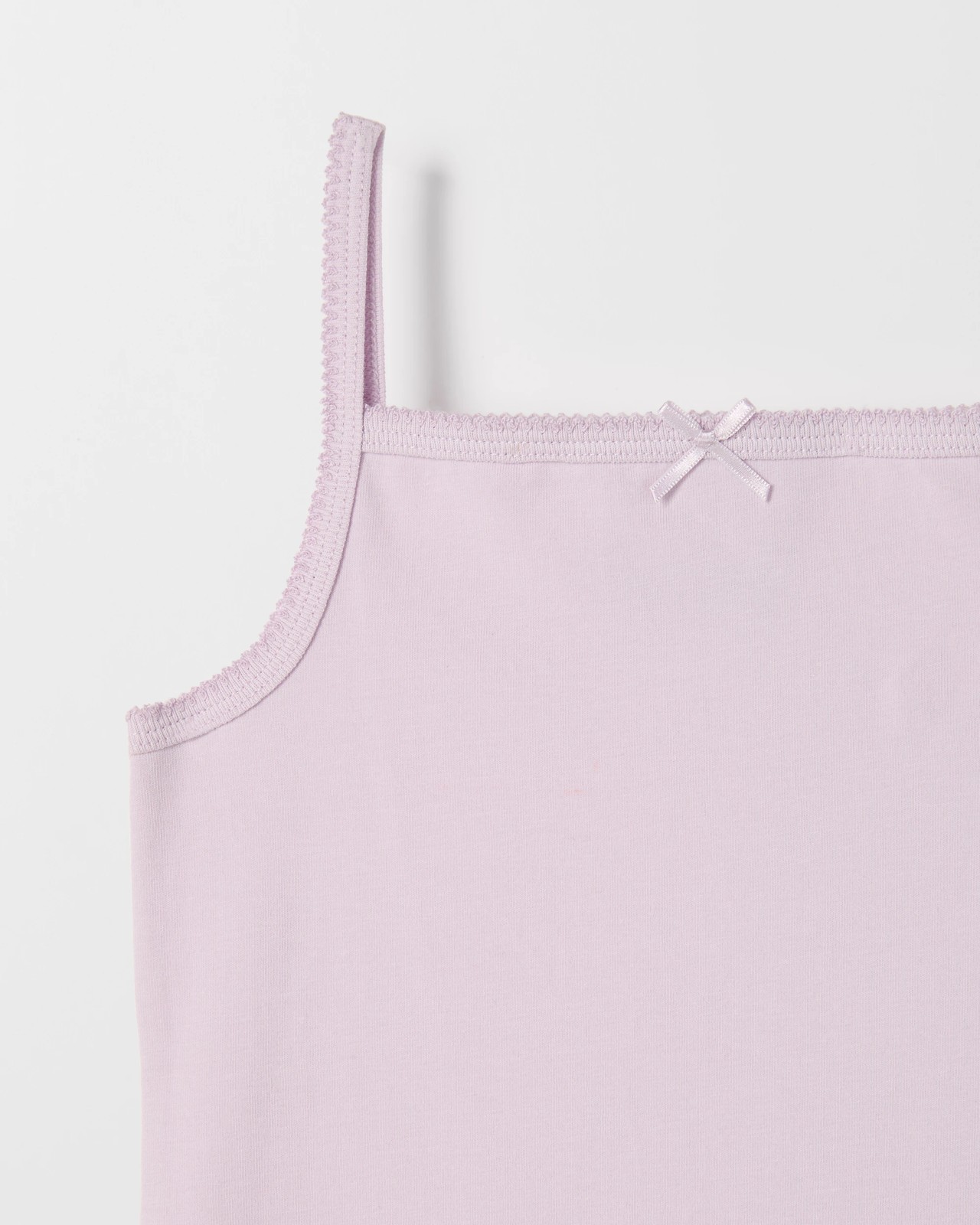 Australian Cotton 3 Pack Younger Girls Camisoles 5 of 5