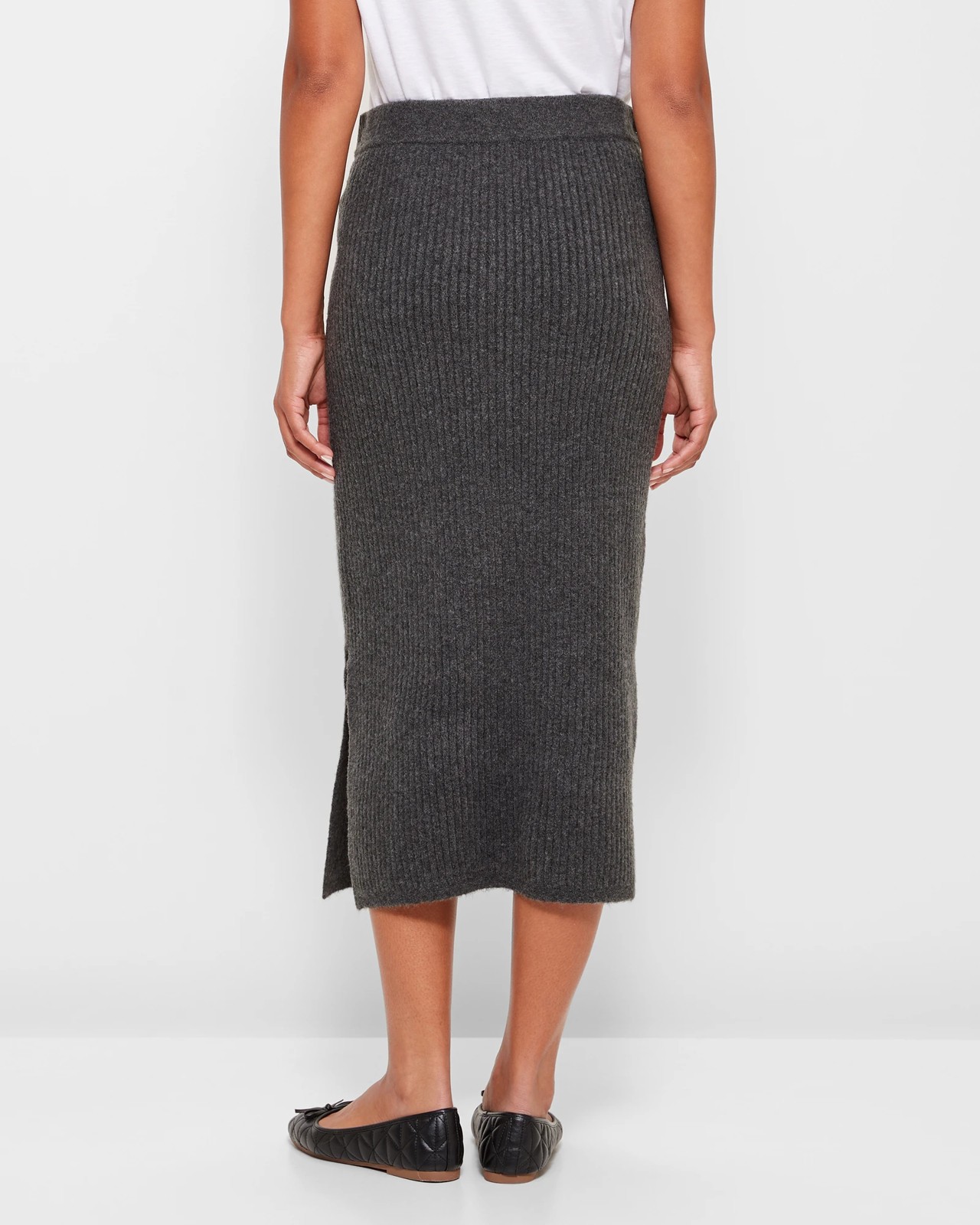Super Soft Knit Midi Skirt Target Australia