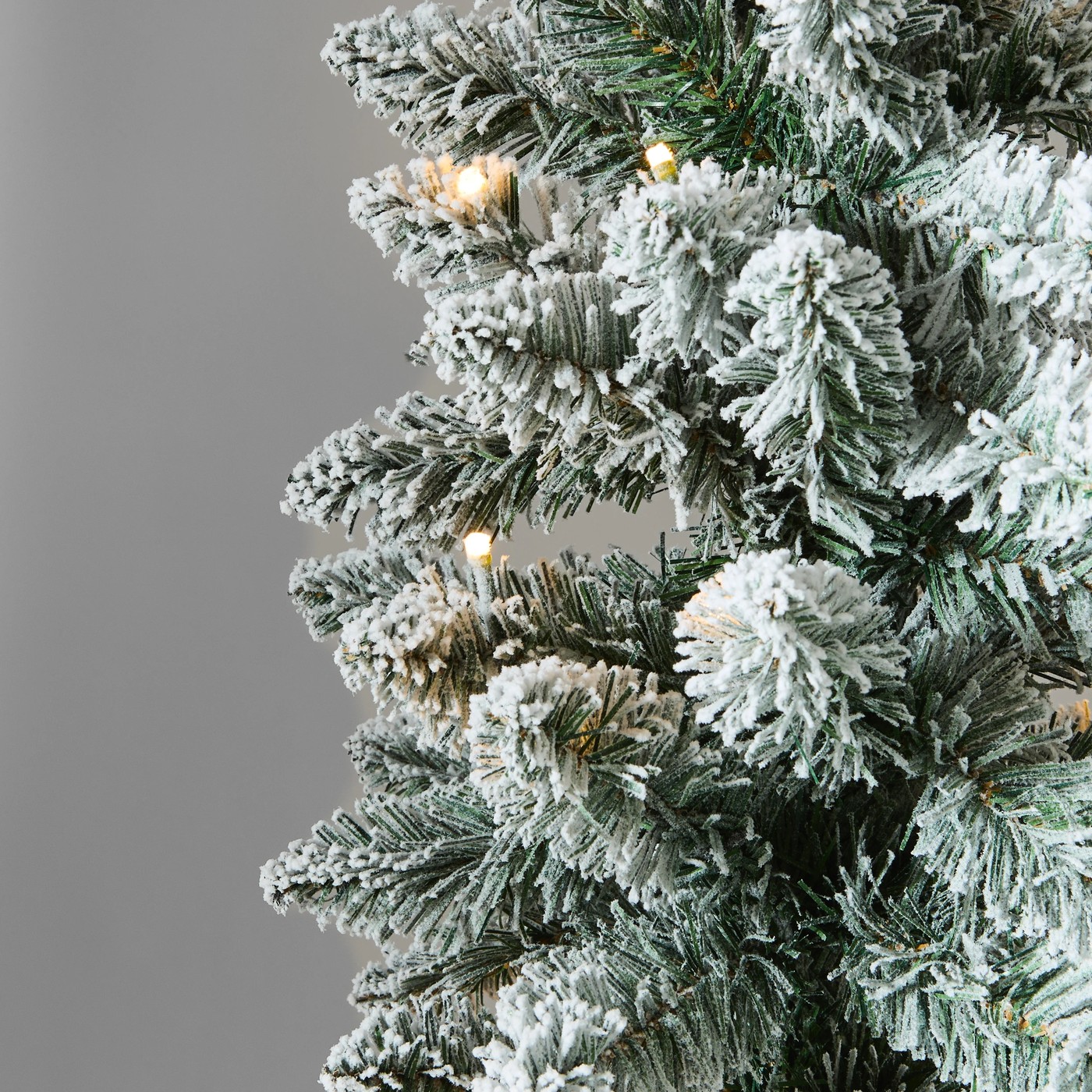 Anko Set of 3 Snowy Prelit Potted Christmas Trees (O) 3 of 6
