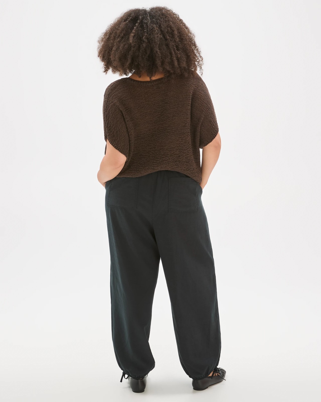 Plus Size Slub Utility Pants 5 of 5