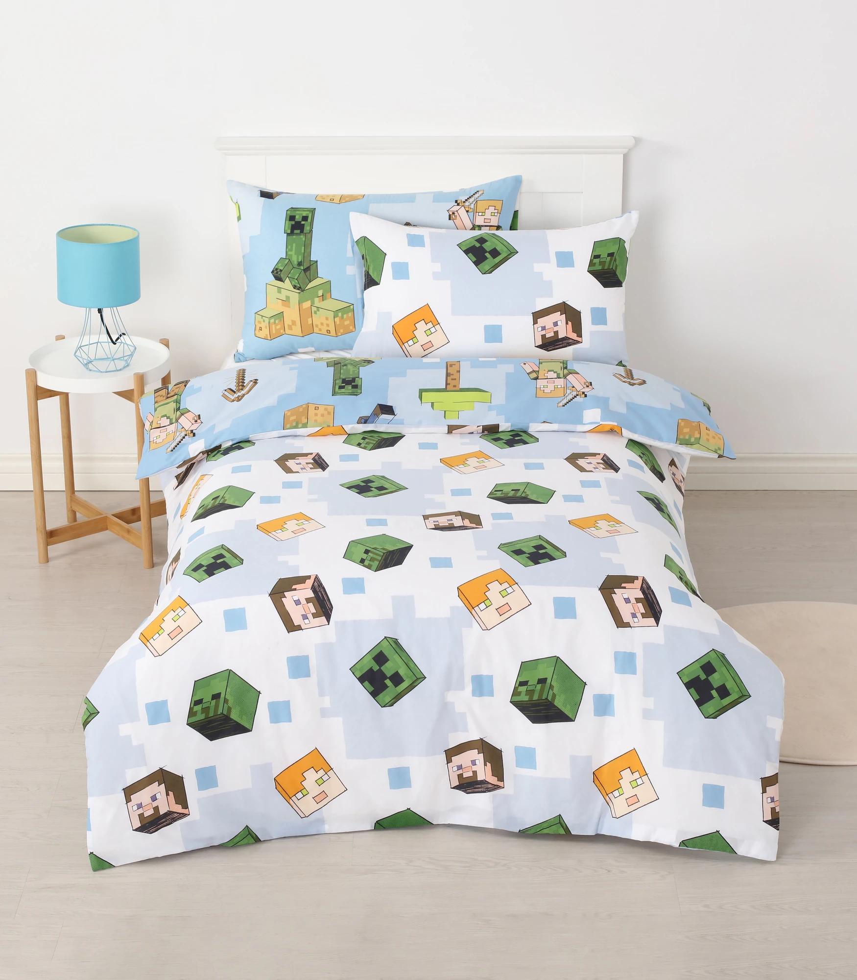 Minecraft quilt deals cover