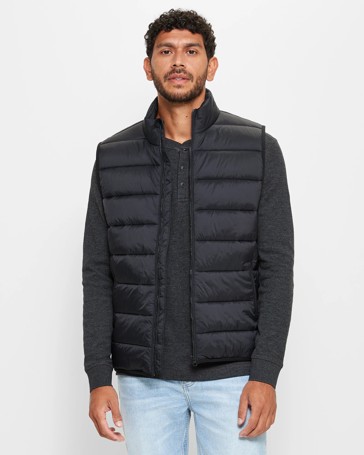 Mens Black Vest : Target